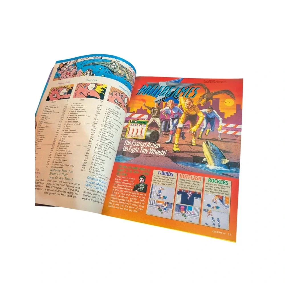 1990 Nintendo Power Magazine Volume #16 Maniac Mansion COMPLETE